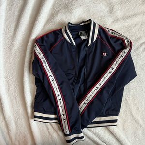CROP TRACK JACKET